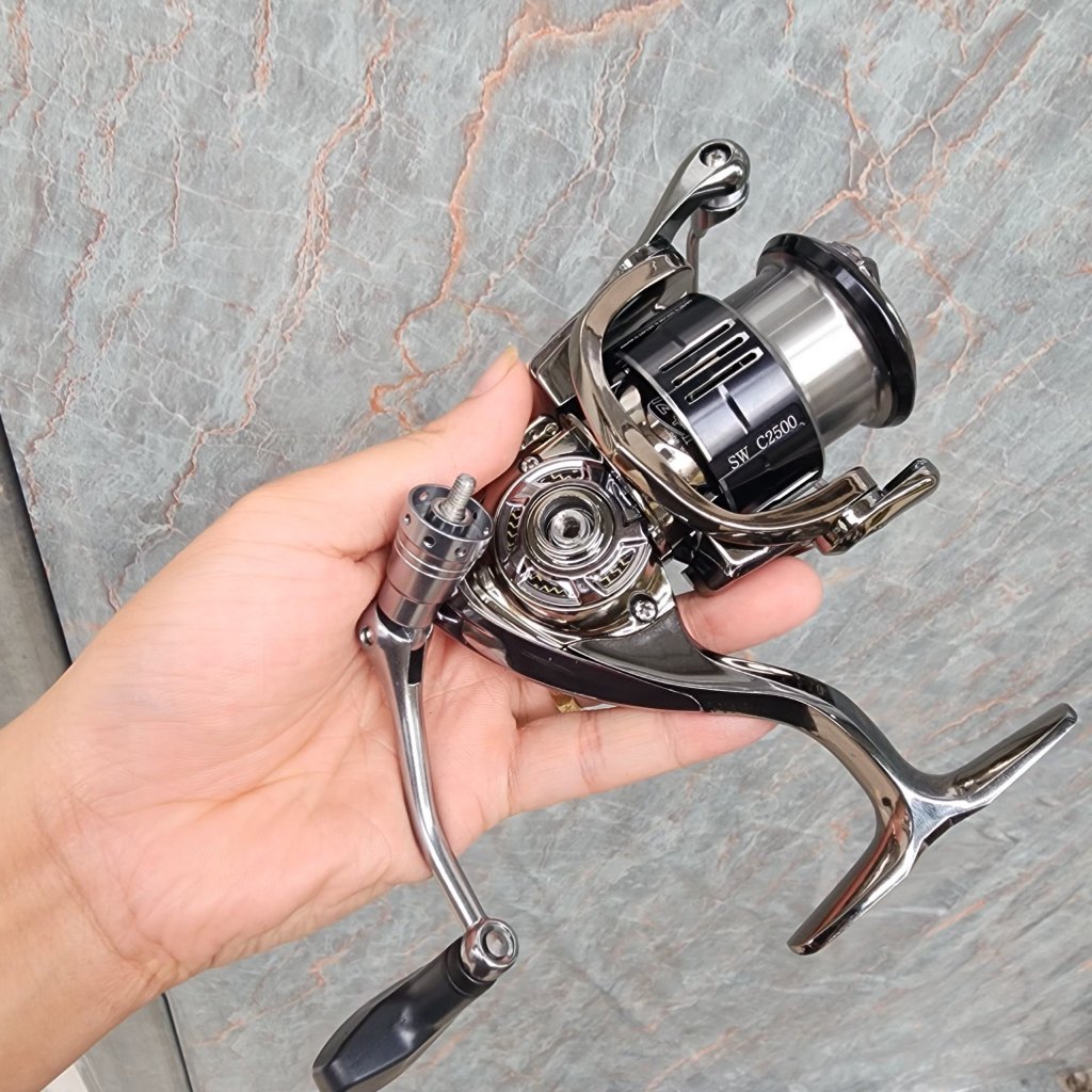 [Máy lure - Chất lượng] Máy Câu Cao Cấp Shimano Stella Phiên bản Probes SW - Tay Quay Xoáy Ren