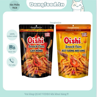 Snack Oishi Vị Tôm Cay Nồng 70gr Túi Zip [NEW]