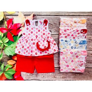 Combo 4 Bộ Lụa Sát Nách Bé (6-18kg) (4 Bộ 4 Màu 4 Họa Tiết Khác Nhau)
