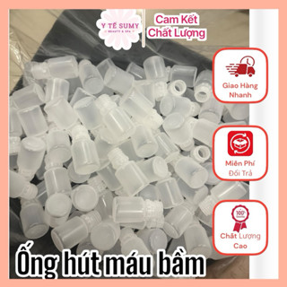 ( Bịch 100 ống ) Hút Máu Bầm 10ml - Ống nhựa hút máu bầm