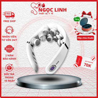 Máy Massage Cổ Vai Gáy Thông Minh XIAOMI 8D [ BẢO HÀNH 24 THÁNG ] Giảm Đau Mỏi Cổ Vai Gáy, Hỗ Trợ Điều Trị Thoái Hóa Cổ