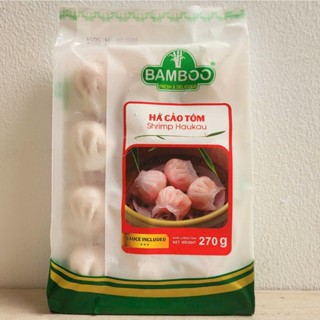 BAMBOO (gói 270g) HÁ CẢO TÔM Dim Sum Shrimp Haukau (bql)