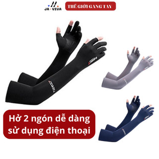 Găng tay chống nắng cản tia UV GT11 tất tay dài thoáng mát dành cho nam nữ - Thegioigangtay