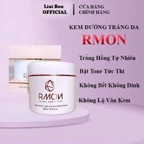 Kem Dưỡng Trắng Da Tế Bào Gốc Rmon White Label Dia Whitening Cream 200ml [ CHÍNH HÃNG 100% ]