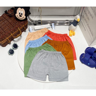 Quần đùi chục cho bé trai và bé gái size từ 3-19kg chất thun thông hơi thoáng mát