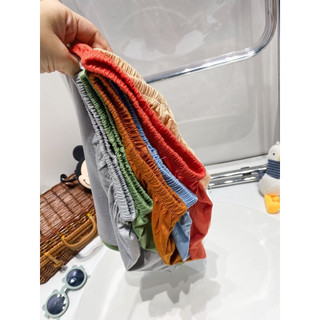 Quần đùi chục cho bé trai và bé gái size từ 3-19kg chất thun thông hơi thoáng mát