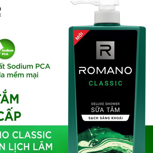 Sữa tắm Romano 650g