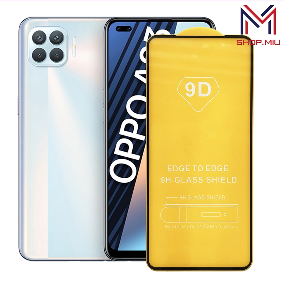 Kính cường lực 9D OPPO A93 full màn tặng giấy lau kính