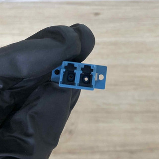2 cái Đầu nối quang LC/UPC, single mode, Duplex, Adapter