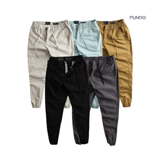 Quần jogger nam chất kaki mềm mịn, màu basic dễ phối, phong cách trẻ trung năng động - PUNDO QDPD02