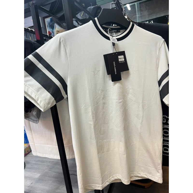 Áo Thun Nam Nữ DG In Vân Chìm Chữ Trước Ngực Cao Cấp - Áo Phông Nam DG Phối Tay MANSHINE