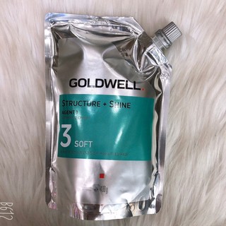 Kem Uốn Duỗi Tóc Goldwell Structure + Shine 400ml