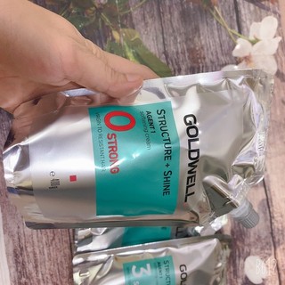 Kem Uốn Duỗi Tóc Goldwell Structure + Shine 400ml