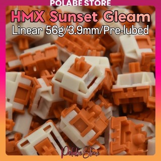 HMX Sunset Gleam 3.5mm linear switch bàn phím cơ Switch Hmx Sunset Gleam 3.9mm Polabe Store