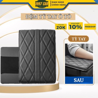 Đệm Lót Hộp Tỳ Tay Ô Tô,Da Pu Màu Đen - 1997 Car