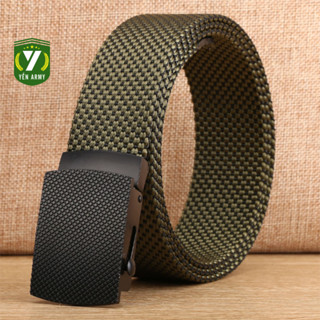 Dây Thắt Lưng Nam - Dây Nịt Vải Bố Bản Tiêu Chuẩn