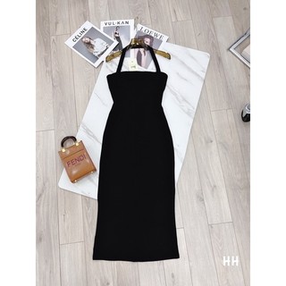 Váy maxi cổ yếm thời trang, cá tính - SCXV60
