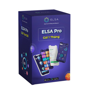 Phần Mềm Tiếng Anh ELSA Speak 1 Tháng - 10 Phút Mỗi Ngày - Tự Tin Giao Tiếp