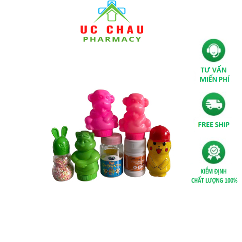 Cốm thỏ, kẹo c thú, kẹo sữa ong chúa, kẹo c - vita c glucose (gói 24 viên)