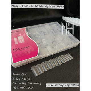  Móng úp mẫu mới 2025  móng úp form cao cấp nhám sẵn dẻo ôm form không gãy ngang. móng ủp vuông thang  nhọn 