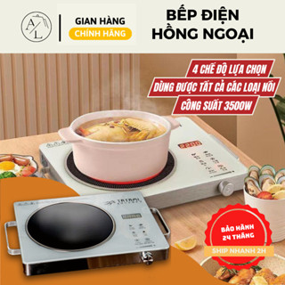 Bếp hồng ngoại Fumi cảm ứng cao cấp công suất 3500W - Không kén nồi tiết kiệm điện năng - Bảo hành 24 tháng