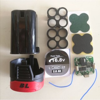 Vỏ Mạch Pin Máy Khoan 16.8V  Chân B