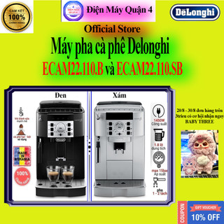 [Delonghi ECAM22.110] Máy pha cà phê Delonghi ECAM22.110.B, Delonghi ECAM22.110.SB