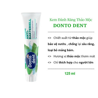 Kem đánh răng Dontodent 125ml Đức