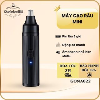 Máy cắt tỉa lông mũi - sạc điện cạo râu cạo lông cho nam nữ giá rẻ - GONA022