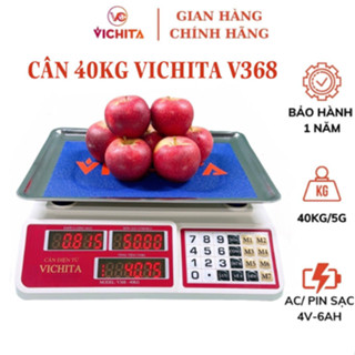  Cân điện tử VICHITA V368 chính hãng Cân tính giá tiền bán hàng tiếng việt giá rẻ 