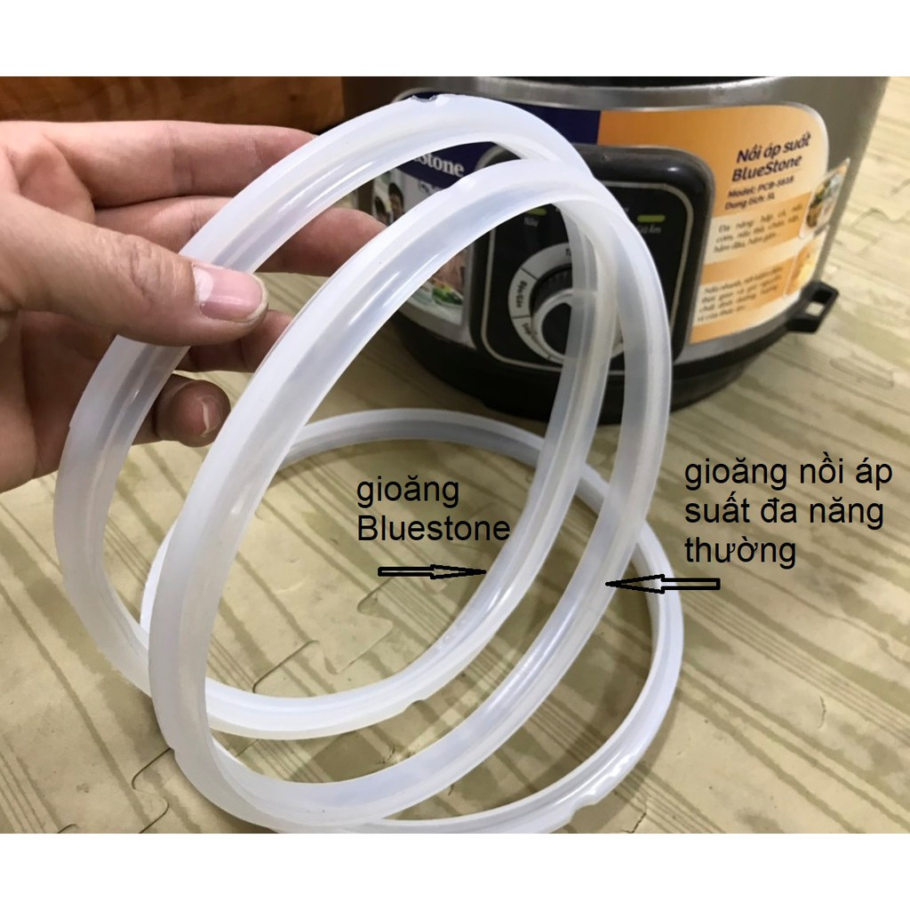 Gioăng nồi áp suất điện Bluestone 24 22 cm 6L 5L lắp lẫn roăng khaluck goldsun sharp Kangaroo