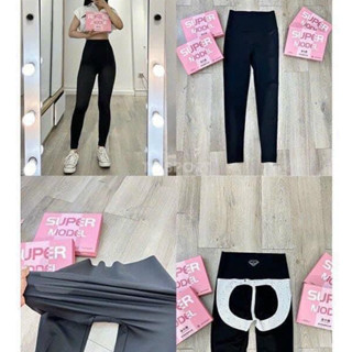 Quần Legging HỘP HỒNG, Siêu Nâng Mông, Cạp Siêu Cao