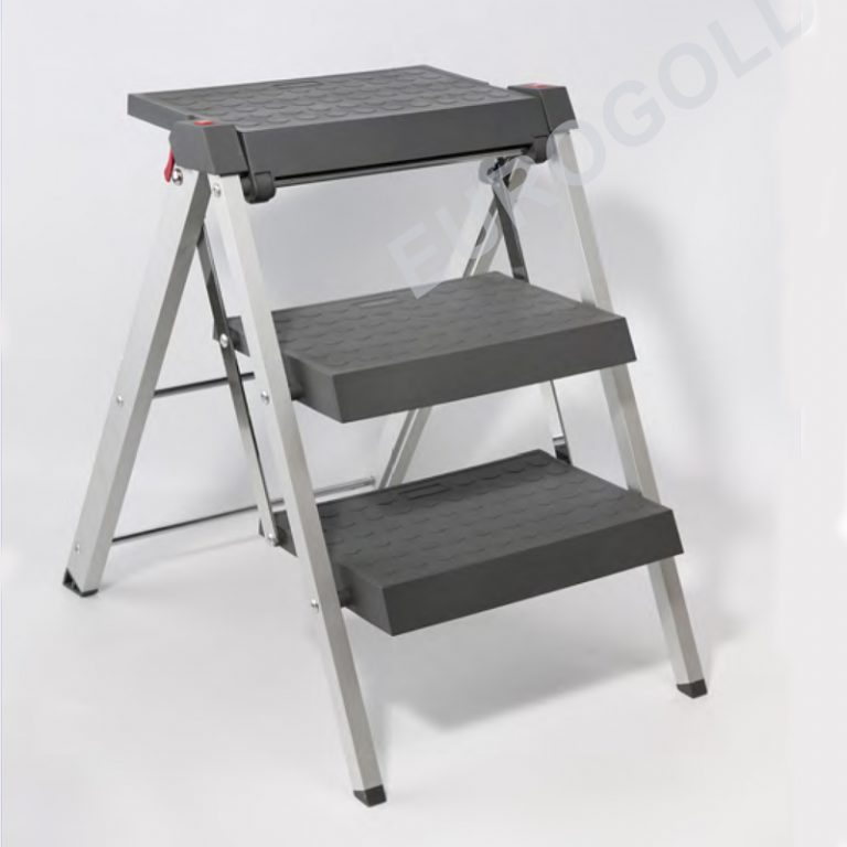 Thang gấp thông minh 2 tầng, 3 tầng xếp gọn, treo tủ EUROGOLD - Thang lấy đồ, đôn lấy đồ gấp gọn, th