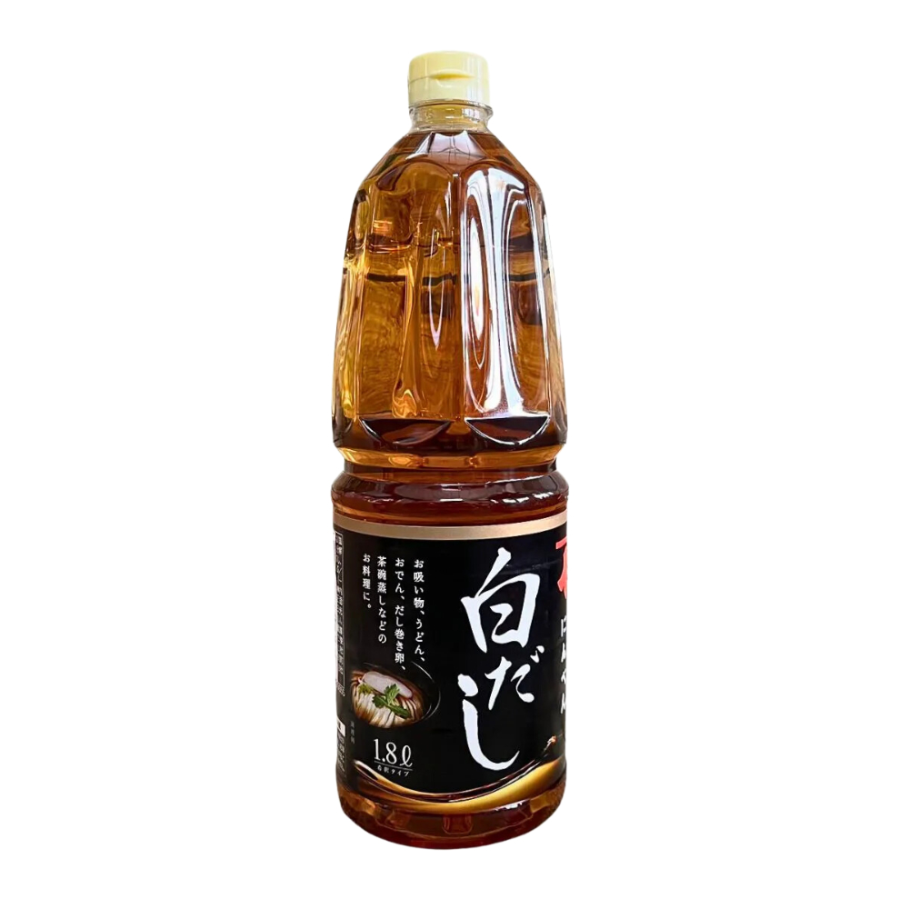 [SHIRO DASHI] Nước Dùng Dashi Nhật Bản (Ninben) 1.8 Lít | Nấu Súp Udon, Oden, Trứng Chawanmushi