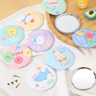  Gương mini 1 mặt nhỏ gọn trang điểm, gương cầm tay màu ngẫu nhiên