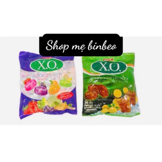  Kẹo XO vị chanh vị hoa quả 110g - Thái Lan  50 cái gói  