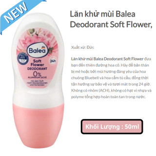 Lăn Khử Mùi Nam Nữ Garnier, Balea, Loreal, Kem Khử Mùi Hôi Nách Balea, Xịt Khử Mùi Nam Nữ Balea-Đức
