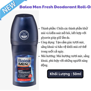 Lăn Khử Mùi Nam Nữ Garnier, Balea, Loreal, Kem Khử Mùi Hôi Nách Balea, Xịt Khử Mùi Nam Nữ Balea-Đức