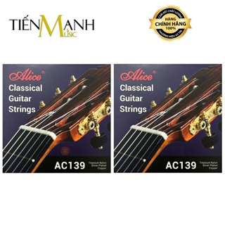 [Chính Hãng] Dây Đàn Guitar Classic Alice AC139N, AC139H - AC139 Nylon Strings
