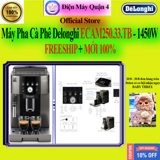 [Delonghi ECAM250.33] Máy Pha Cà Phê Delonghi ECAM250.33.TB, ECAM25033