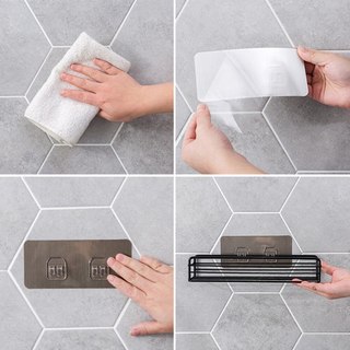 Kệ Sắt Góc Dán Tường Bằng Sắt