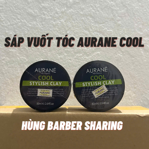 Sáp vuốt tóc AURANE COOL STYLISH CLAY 80ml