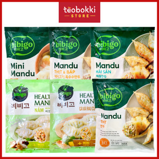   SHIP HCM  Bánh xếp Hàn Quốc  Mandu Bibigo nhân thịt & bắp nhân hải sản nhân kimchi & gà...  