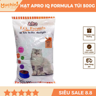 Hạt Cho Mèo Apro IQ Formula 500g - Thức Ăn Cho Mèo Giá Rẻ Bổ Sung Vitamin Rau Củ - Muchinshop