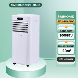 Máy lạnh đứng di động Fujihome PAC09 điều hòa thông minh làm lạnh 2600W - Kết nối wifi - BH 24 tháng