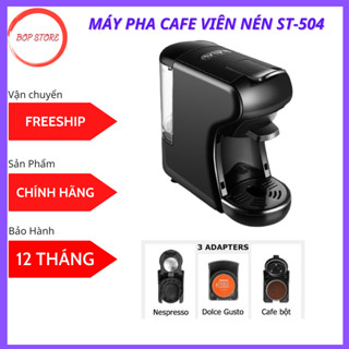 [Video Thật] Máy Pha Cà Phê  Viên Nén Đa Năng Nespresso/Starbuck/Dolcegusto-ST504