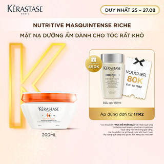 Mặt nạ dưỡng ẩm, cung cấp dưỡng chất cho tóc khô Kérastase Nutritive Masquintense 200ml