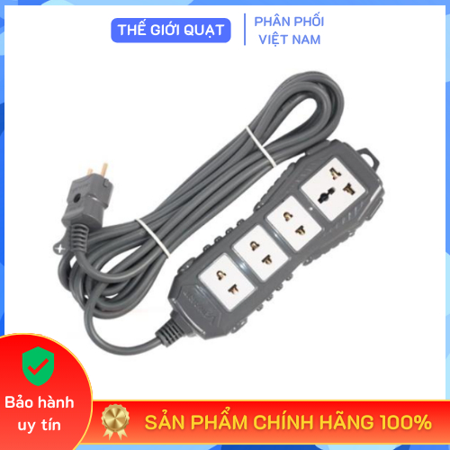 [HỎA TỐC] Ổ cắm Vinakip 4 lỗ siêu chịu tải 8000W dùng cho thiết bị công suất cao - Hàng chính hãng