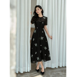 OLV - Đầm hoa tay ngắn Laylin Fleur Dress