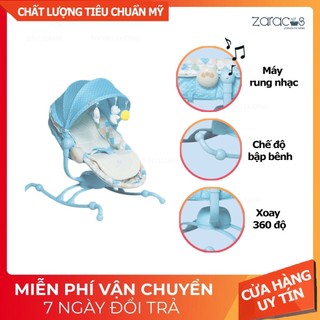 Ghế rung ru ngủ cho bé Zaracos Comfort 1106 Brown – Zaracos Việt Nam